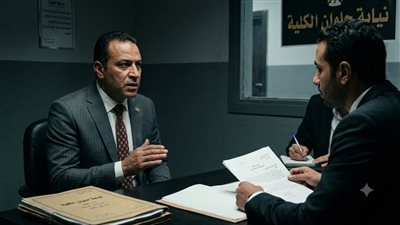 رئيس مباحث مايو أمام نيابة حلوان الكلية 