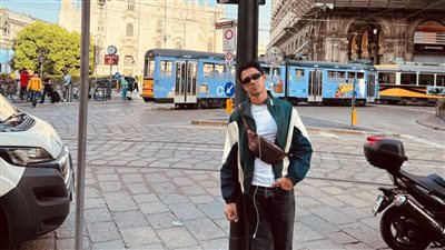عصام عمر فى إيطاليا لتحضيرات فيلمه الجديد 