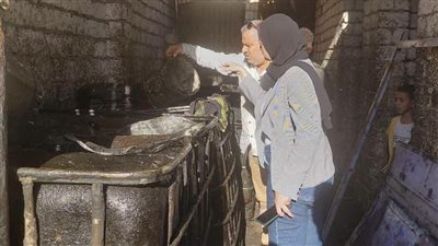 ضبط 2500 لتر زيوت سيارات مستعملة قبل إعادة تدويرها بالمنيا 