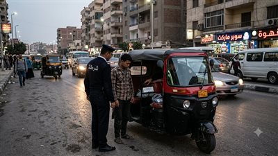 389 قرص ترامادول داخل توك توك