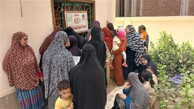 قافلة طبية مجانية تخدم 1369مواطنا بقرية السلام في دمياط