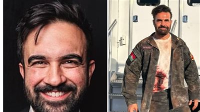  عصام فارس يشارك في مسلسل ACE COMBAT مع الأمريكي براندون روث 