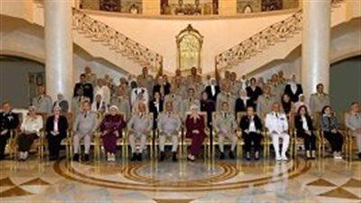 وزير الدفاع يشهد مراسم تكريم عدد من قادة القوات المسلحة 