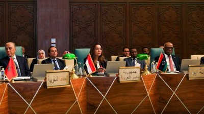 وزيرة التنمية المحلية والبيئة تلقي كلمة مصر في افتتاح الدورة 37 لمجلس الوزراء العرب