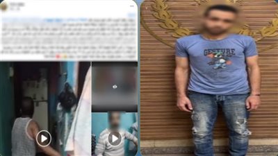 فتاة تستغيث من شقيقها بعد اعتدائه على والدهما بقليوب