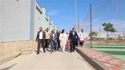 محافظ دمياط يتفقد مستشفى دمياط للصحة النفسية وعلاج الإدمان بمدينة دمياط الجديدة