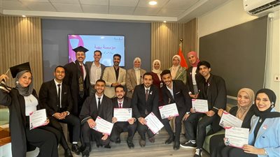 تمريض المنصورة تحتفل بتخريج الدفعة الأولى من طلاب الامتياز المتدربين بمؤسسة بهية