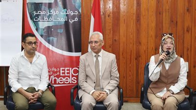 رئيس جامعة المنيا يفتتح معسكر «من التحدي إلى الفكرة» لتدريب 110طلاب على الابتكار 