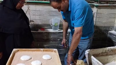  حملة تفتيشية على المخابز البلدية بقرى مركز الشهداء تحرر محاضر مخالفات بالجملة 
