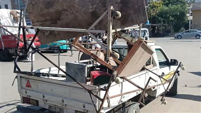 بالصور.. حملة إشغالات مكبرة بأشمون تسفر عن40 إزالة فورية و25 حالة ضبط