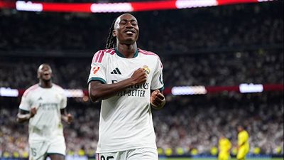 ديوماندي يحتفل بهدفه الأول مع ريال مدريد ويكشف سر هز شباك فياريال