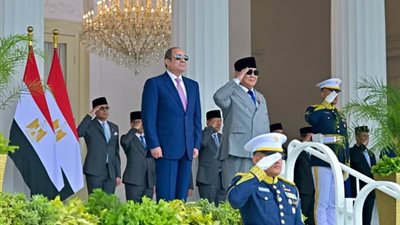 بيان مشترك: مصر وإندونيسيا تتفقان على تعزيز الشراكة الاستراتيجية والتعاون الدفاعى والاستثمار