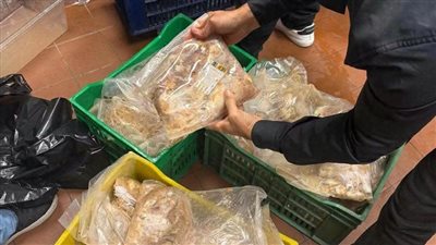 ضبط 330.5 كجم من اللحوم والدواجن الفاسدة بالغربية وتحرير 20 محضرًا