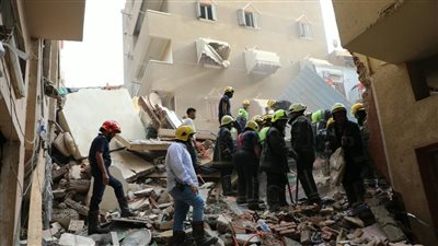 انهيار عقار بترعة الجبل في حدائق القبة بالقاهرة وتحرك عاجل من المحافظة لإنقاذ السكان
