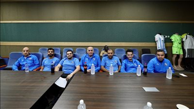 الاجتماع الفني لمباراة المريخ وبيراميدز 