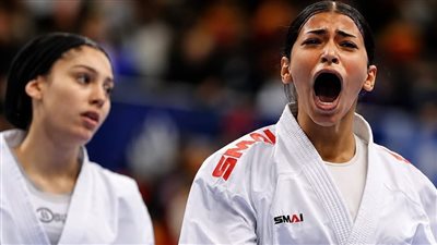 ملك رجب بطلة أندية وادى دجلة للكاراتيه تتألق في بطولة العالم للناشئين 2026 ببولندا