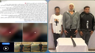 المتهمين في واقعة سحل وطعن طالب السادات