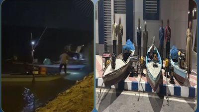 جريمة «نص الليل».. سقوط عصابة صيد الأسماك بالصعق الكهربائي في بحيرة البرلس