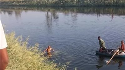 مصرع شخص مجهول الهوية في حادث سقوط سيارة بترعة جنوب الأقصر