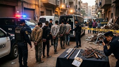 مشاجرة بالأسلحة البيضاء 