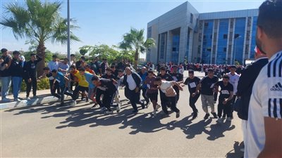 رئيس جامعة دمياط يطلق ماراثون الجامعة للجري بمشاركة الطلاب وأعضاء هيئة التدريس
