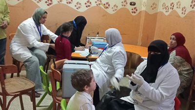 مديرية الصحة بالغربية تكشف حصيلة اليوم الأول من الحملة القومية للتطعيم ضد الحصبة الألمانية