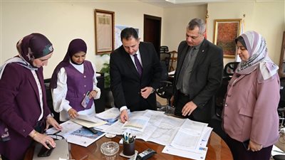 محافظ دمياط يعتمد المخطط التفصيلي لمنطقة الشعراء على مساحة 205 أفدنة