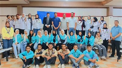 بمشاركة لفرق الجوالة والجوالات بمراكز شباب دمياط حول الوقاية من الإدمان والسلامة 