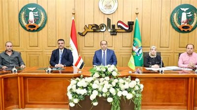 اجتماع هام لنائب محافظ المنوفية لمناقشة الموقف التنفيذي لمشروعات الرصف.. اعرف التفاصيل
