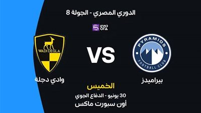 بيراميدز يستدرج وادى دجلة اليوم فى الدورى