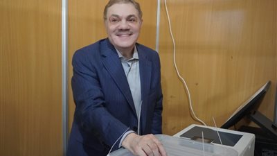 السيد البدوي يدلي بصوته في انتخابات الهيئة العليا لحزب الوفد