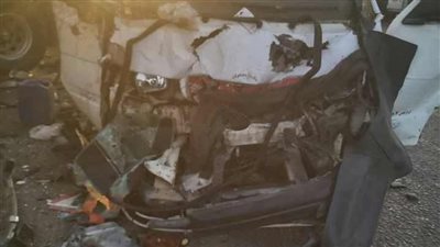 النيابةتأمر بمناظرة جثامين ضحايا حادث الأوسطي تمهيدا لدفنهم بمسقط رأسهم بالفيوم 