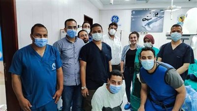 مستشفيات جامعة المنيا تنجح في إجراء 5 عمليات قسطرة مخية دقيقة خلال يوم واحد