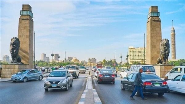 غلق مدخل كوبري قصر النيل اتجاه ميدان التحرير