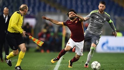 بالفيديو.. روما (صلاح)يسقط أمام ريال مدريد بثنائية نظيفة في دوري أبطال أوروبا