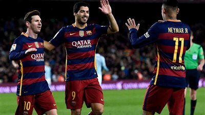 ميسي ونيمار وسواريز يقودون هجوم برشلونة أمام آرسنال بدوري أبطال أوروبا