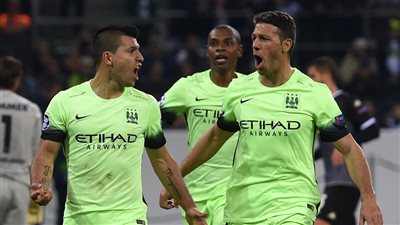 أجويرو يقود مانشستر سيتي أمام دينامو كييف في دوري أبطال أوروبا