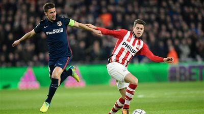 آيندهوفن بعشرة لاعبين يتعادل سلبياً مع أتلتيكو مدريد في دوري أبطال أوروبا