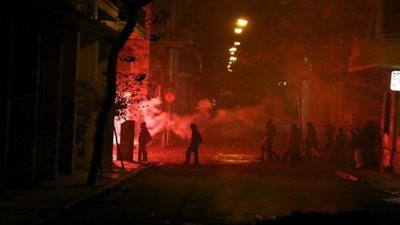 بالصور:شغب مشجعي أندرلخت(تريزيجيه) قبل مواجهة أوليمبياكوس بالدوري الأوروبي