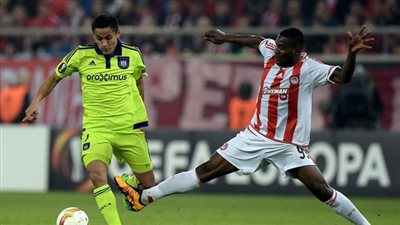 أندرلخت يتخطي بصعوبة أوليمبياكوس بهدفين مقابل هدف ويصعد لدور ال16 من الدوري الأوروبي 