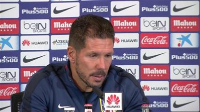 سيميونى: الفارق الفنى بين الريال وأتليتكو ضئيل للغاية