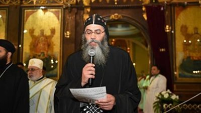 «الكنيسة» تحتفل بتجليس مطران القدس الجديد «الأنبا أنطونيوس» 