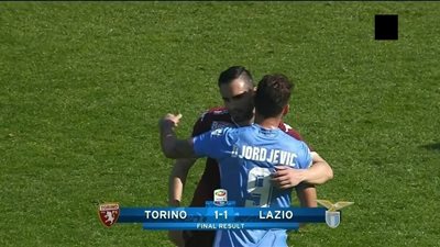 تورينو يتعادل مع لاتسيو 1/1 في الكالتشيو الإيطالي 