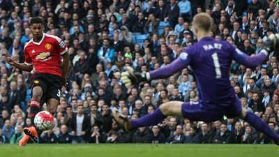 اليونايتد يسقط السيتي بهدف الموهبة راشفورد في ديربي مانشستر بالبريميرليج