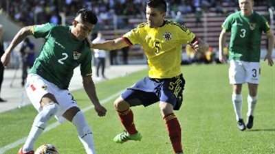 كولومبيا تفوز بشق الأنفس علي بوليفيا 2/3 في تصفيات أمريكا الجنوبية  المؤهلة لكأس العالم 2018