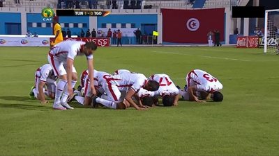 «نسور قرطاج»تهزم توجو برأسية «المساكني»  في تصفيات «كأس إفريقيا»