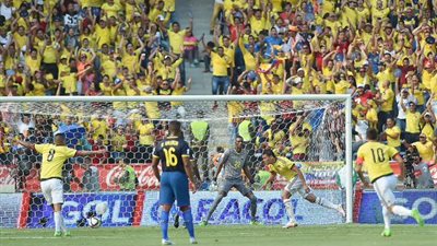 «كولومبيا» تسقط «الإكوادور» بثلاثية في تصفيات كأس العالم 2018